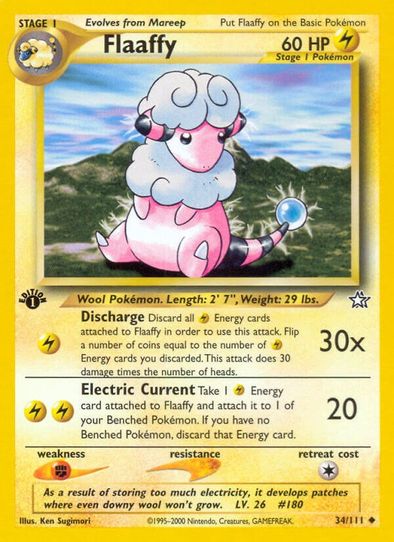 Flaaffy (34/105) [Neo Genesis]