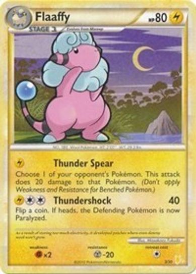 Flaaffy  (17/30) [HGSS Trainer Kit: Gyarados & Raichu]