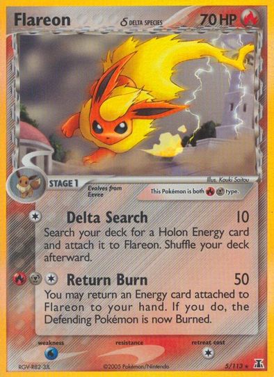 Flareon (Delta Species) (5/101) [Delta Species]