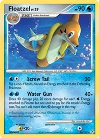 Floatzel (26/130) [Diamond & Pearl: Base Set]