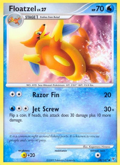 Floatzel (58/147) [Supreme Victors]