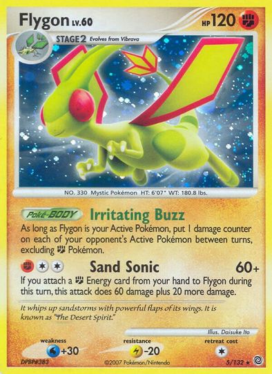Flygon (5/132) [Secret Wonders]