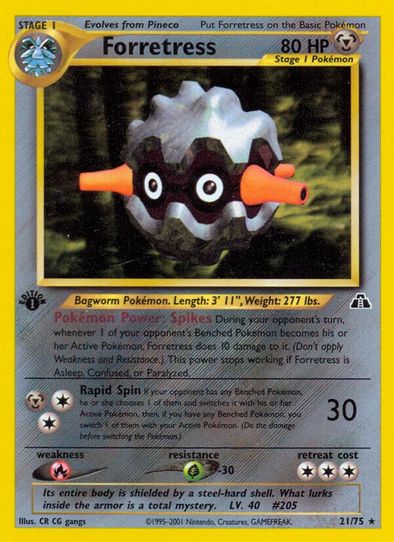 Forretress (21/75) [Neo Discovery]