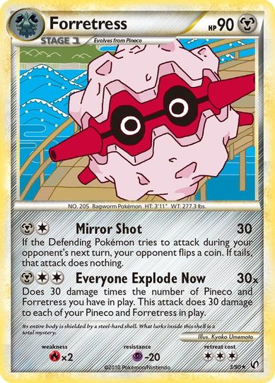 Forretress (3/90) [Heartgold & Soulsilver: Undaunted]