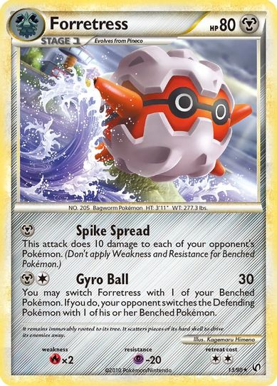 Forretress (13/90) [Heartgold & Soulsilver: Undaunted]