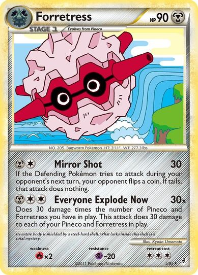 Forretress (5/95) [Call of Legends]