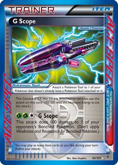 G Scope (Team Plasma) (93/101) [Black & White: Plasma Blast]