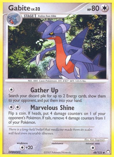 Gabite (48/123) [Mysterious Treasures]