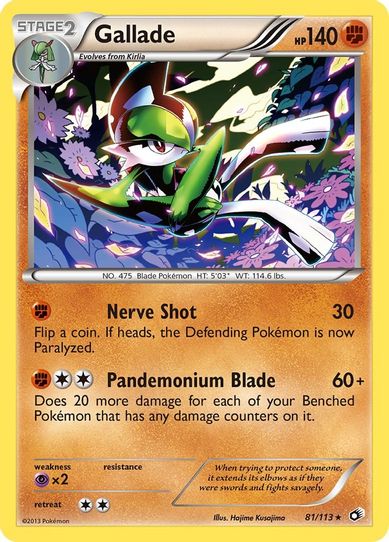 Gallade (81/113) [Legendary Treasures]
