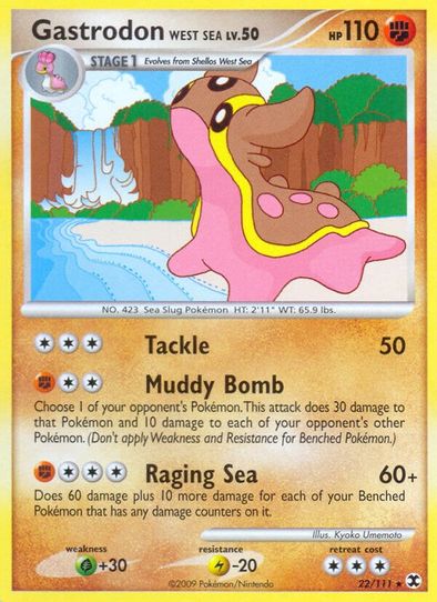 Gastrodon West Sea (22/111) [Rising Rivals]