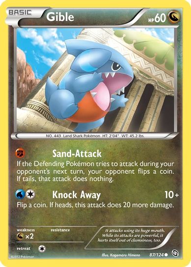 Gible (87/124) [Dragons Exalted]