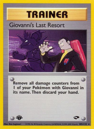 Giovanni's Last Resort (105/132) [Gym Challenge]