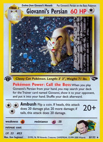 Giovanni's Persian (8/132) [Gym Challenge]