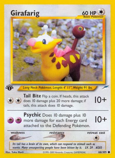 Girafarig (66/105) [Neo Destiny]