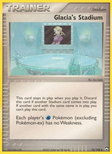 Glacia's Stadium (76/108) [Power Keepers]