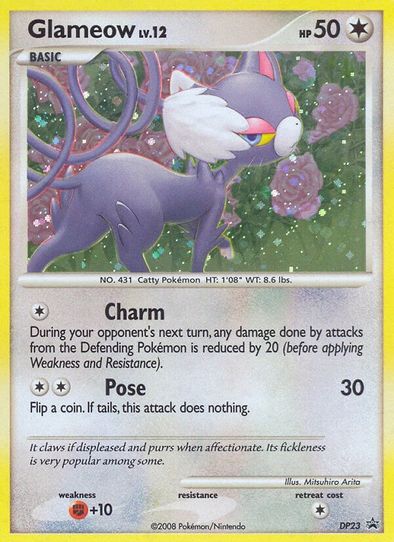 Glameow - DP (DP23) [Diamond and Pearl Promos]