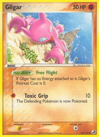 Gligar (57/115) [Unseen Forces]