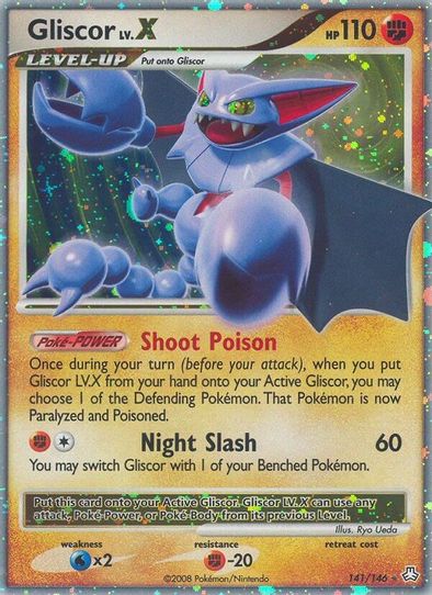 Gliscor Lv.X (141/146) [Diamond & Pearl: Legends Awakened]