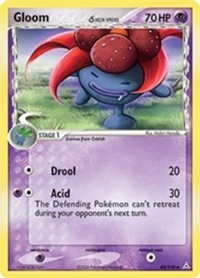 Gloom (Delta Species) (42/111) [EX: Holon Phantoms]