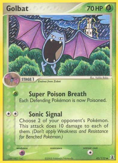 Golbat (43/101) [Delta Species]