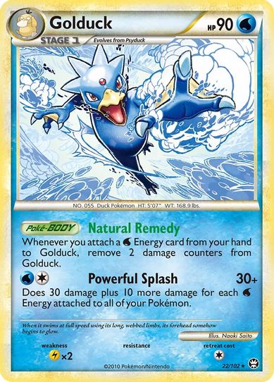 Golduck (22/102) [Triumphant]