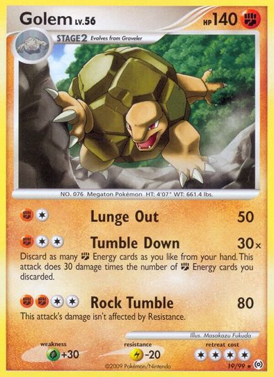 Golem (19/99) [Arceus]