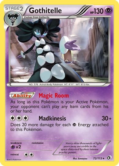 Gothitelle (72/113) [Legendary Treasures]