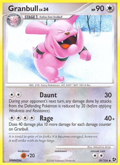 Granbull (39/106) [Great Encounters]