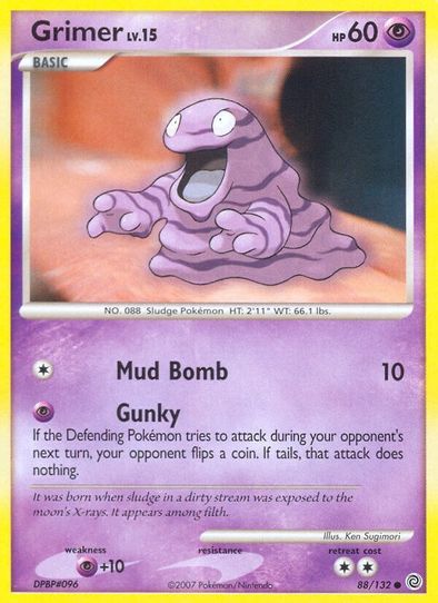 Grimer (88/132) [Secret Wonders]