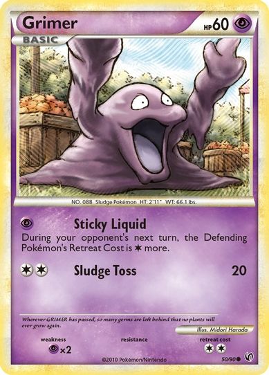 Grimer (50/90) [Heartgold & Soulsilver: Undaunted]