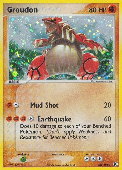 Groudon (102/101) [Hidden Legends]