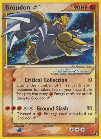 Groudon Star (111/101) [Delta Species]
