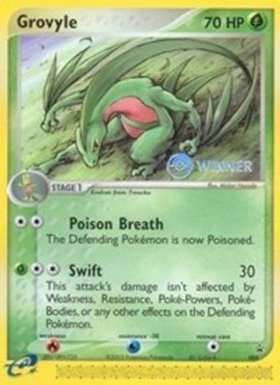 Grovyle (Winner) (4) [Nintendo Promos]