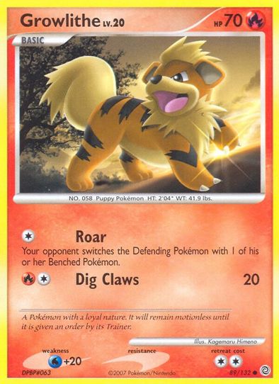 Growlithe (89/132) [Secret Wonders]