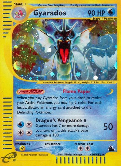 Gyarados (H10) [Skyridge]
