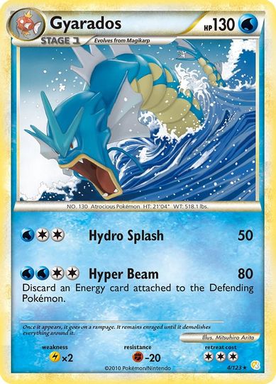 Gyarados (4/102) [HeartGold SoulSilver]