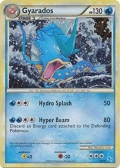 Gyarados  Holo) (30/30) [HGSS Trainer Kit: Gyarados & Raichu]