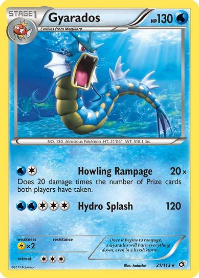 Gyarados (31/113) [Legendary Treasures]