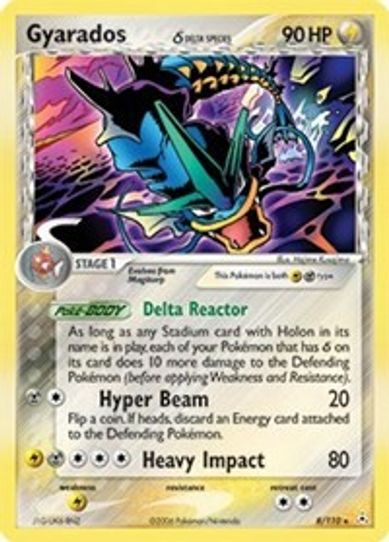 Gyarados (Delta Species) (8/111) [EX: Holon Phantoms]