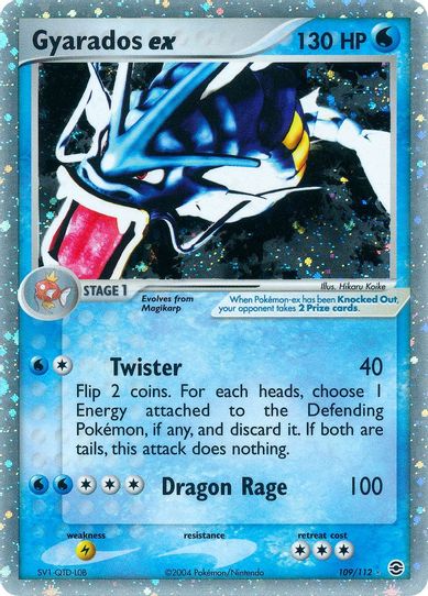 Gyarados ex (109/112) [FireRed & LeafGreen]