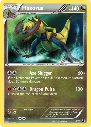 Haxorus (16/20) [Black & White: Dragon Vault