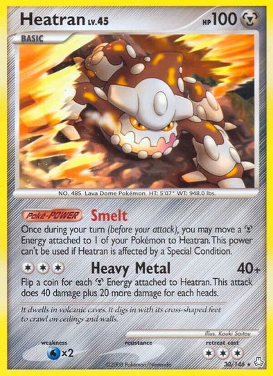 heatran pokemon card price Heatran (Triumphant Light #13/96, 3-Diamonds)