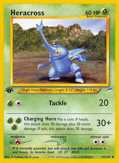 Heracross (41/105) [Neo Destiny]