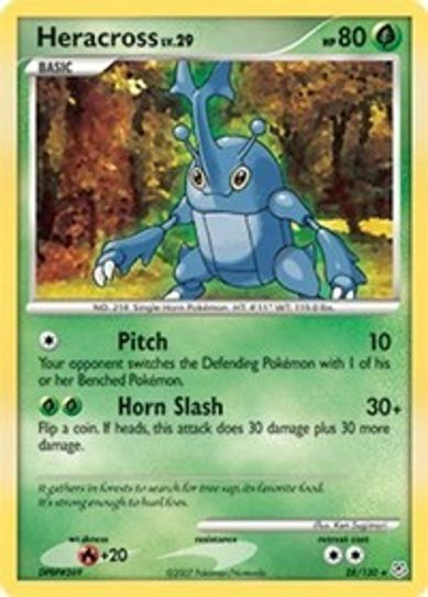 Heracross (28/130) [Diamond & Pearl: Base Set]