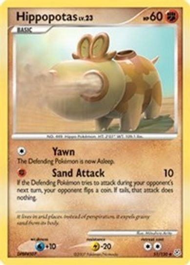 Hippopotas (51/130) [Diamond & Pearl: Base Set]