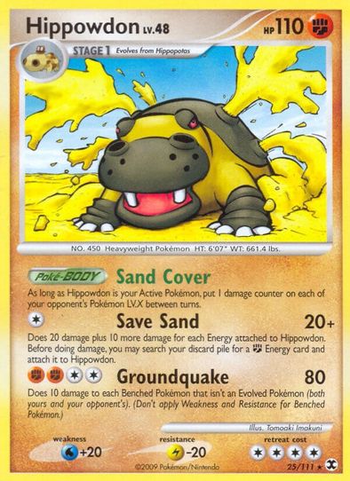 Hippowdon (25/111) [Rising Rivals]
