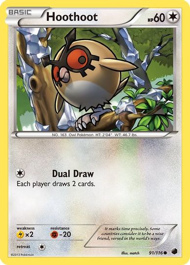 Hoothoot (91/90) [HeartGold SoulSilver]