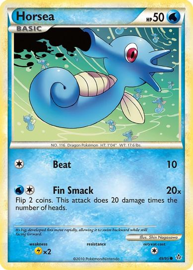 Horsea (49/95) [Heartgold & Soulsilver: Unleashed]