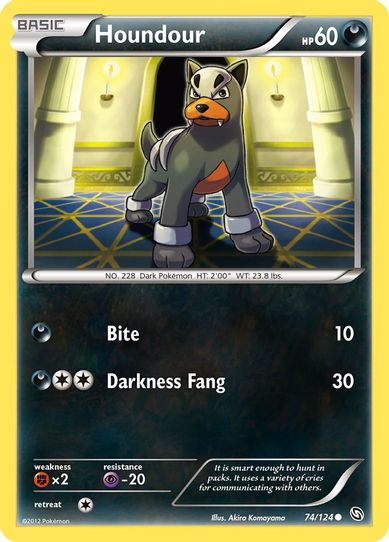 Houndour (74/124) [Dragons Exalted]
