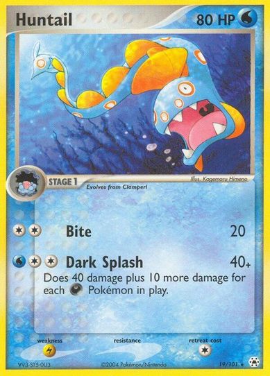 Huntail (19/101) [Hidden Legends]